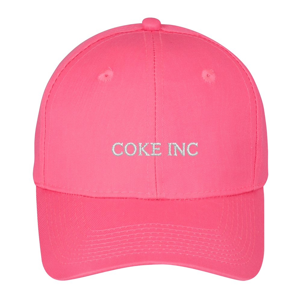 COKE INC. Hot Pink Hat Snap Back COKE INC. Rare Hot Pink Hat Snap Back.