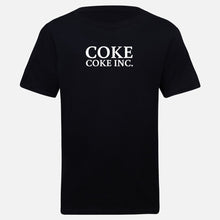 Load image into Gallery viewer, COKE INC.™ Black T-Shirt COKE INC.™ Black T-Shirt 