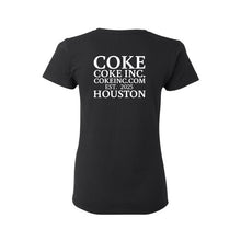 Load image into Gallery viewer, COKE™ Women&#39;s Black T-Shirt